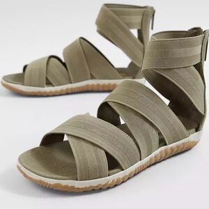 Sorel Out N About Plus Leather Sandal - 8.5